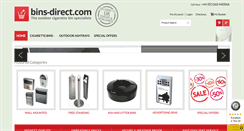 Desktop Screenshot of bins-direct.com